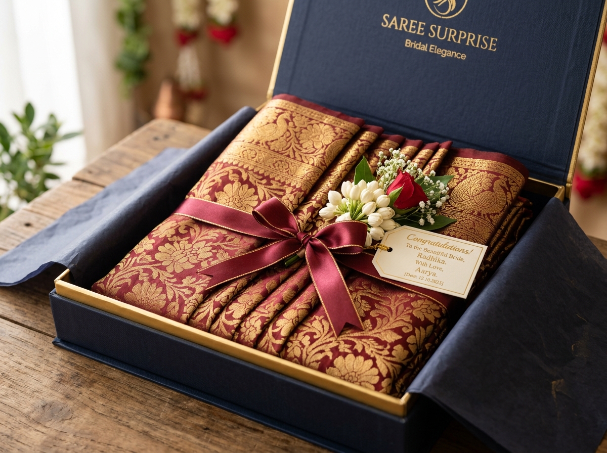 Saree Box Folding & Gifting Pack